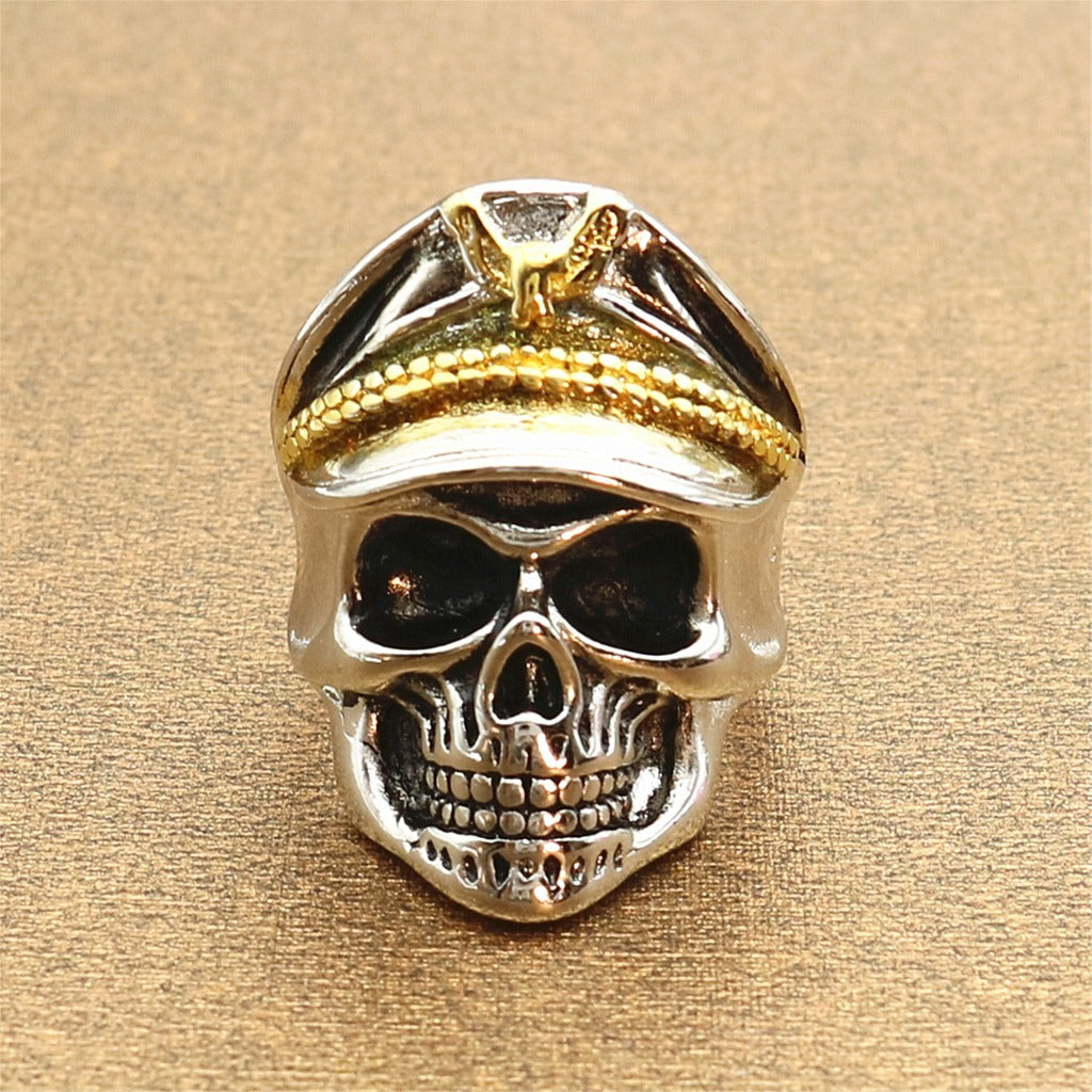 Retro Legion Skull Ring