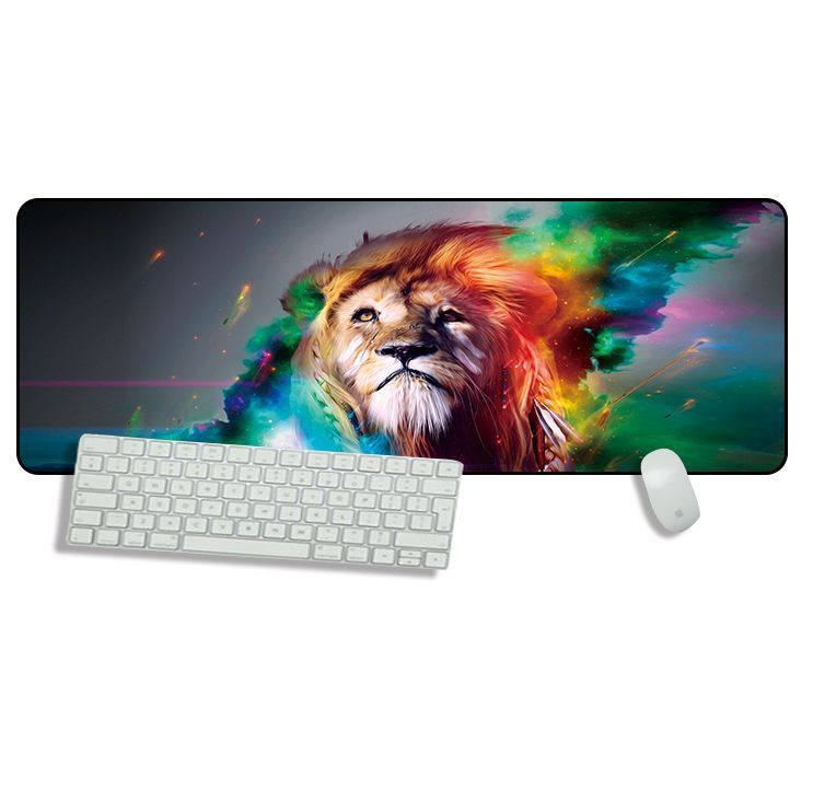 Mouse pad non-slip Cool Lion design