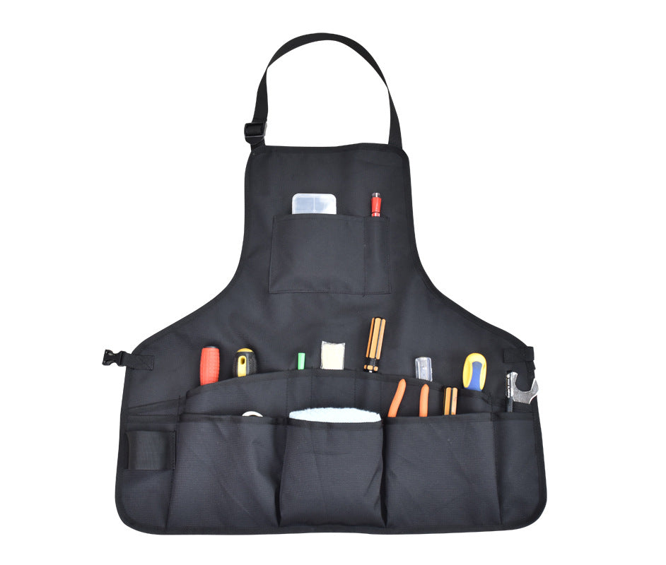 Tool Apron Multi Pocket Cleaning Waist Bag Bib