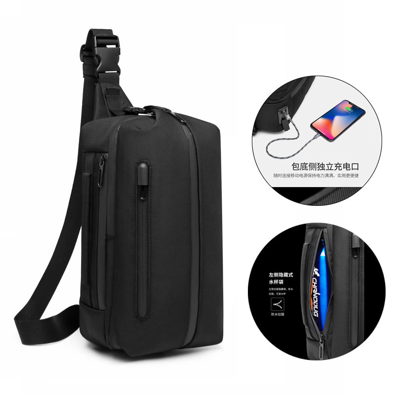 Sports crossbody bag men&#39;s chest bag