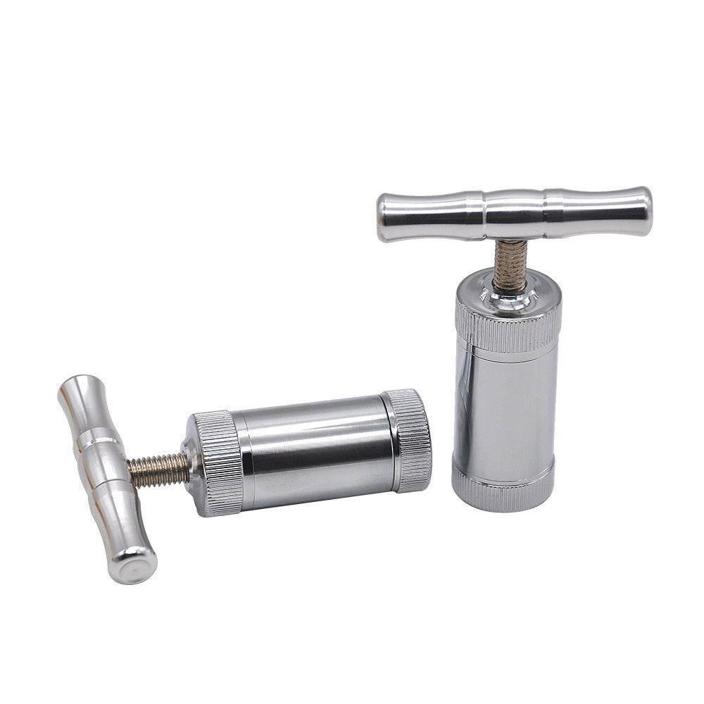 Portable pipe cigarette press