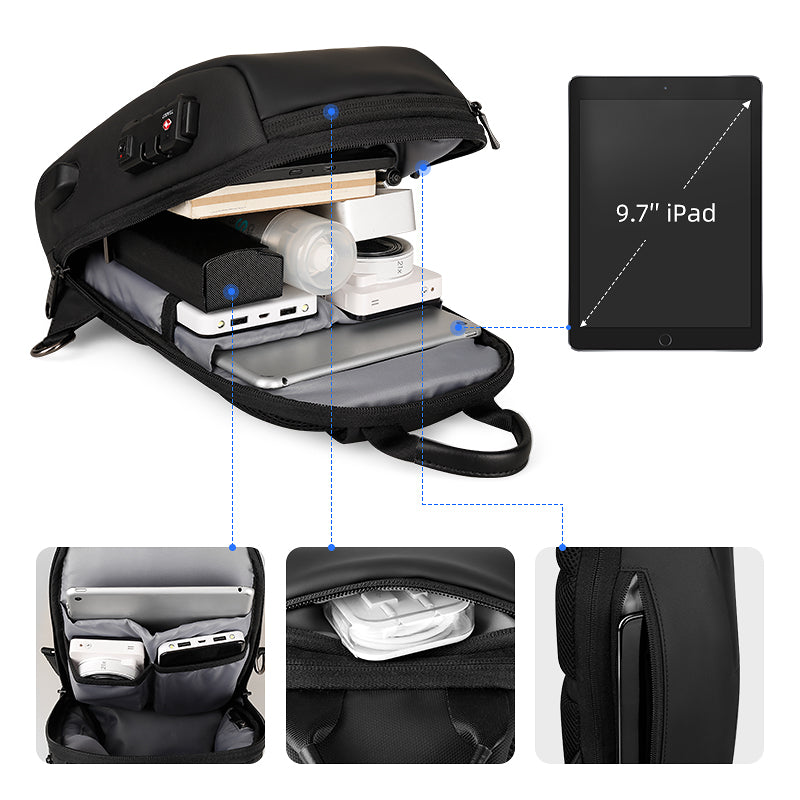 Diagonal Oxford Shoulder Bag