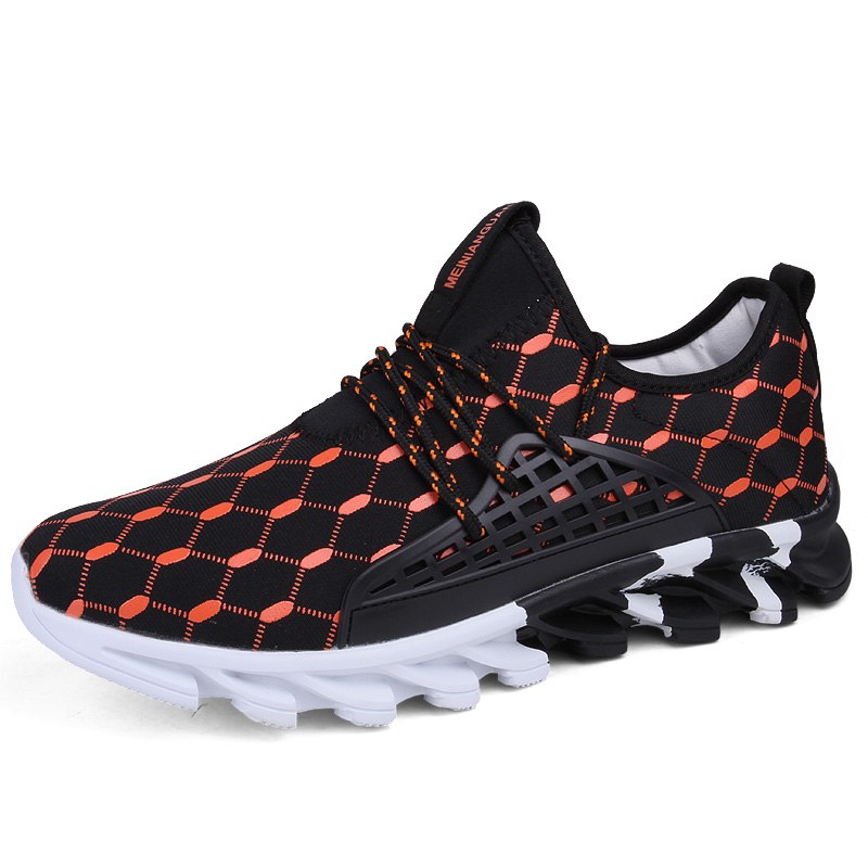 Men&#39;s Sport Sneakers Men Comfortable Sports Outdoor Running Shoes Newest Male Breathable Footwear for Men Lace-Up