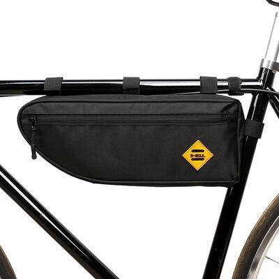 Bicycle large capacity triangle bag