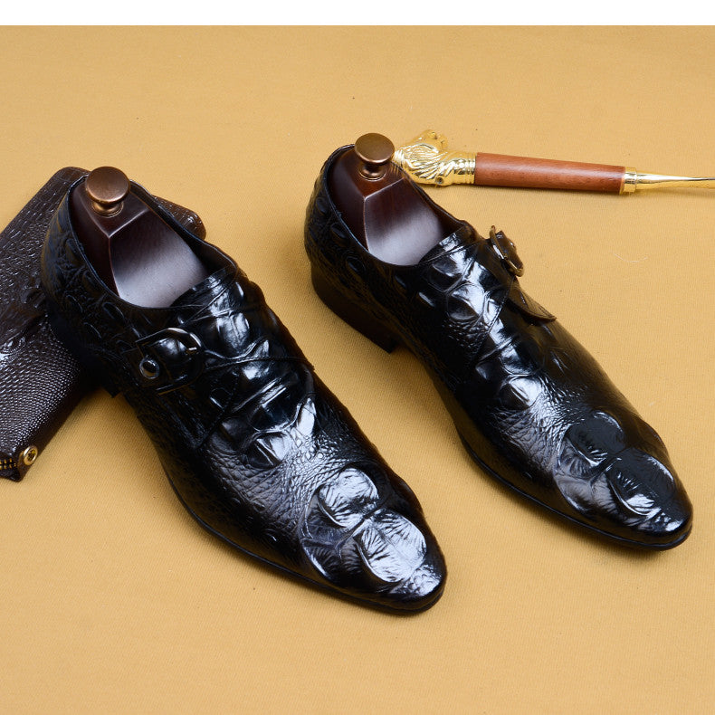 Men&#39;s Business Suit Leather Shoes