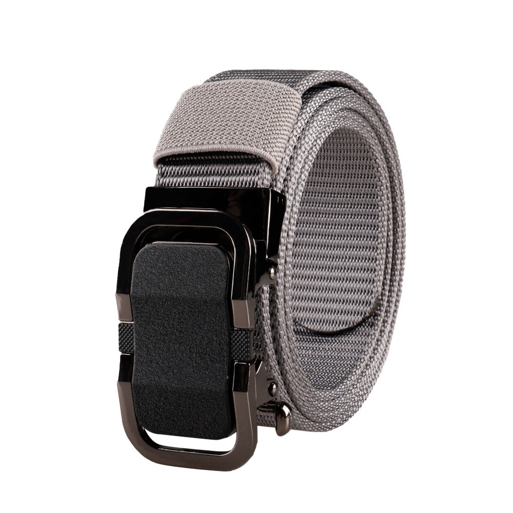 Men&#39;s Automatic Buckle Nylon Belt Outdoor Leisure