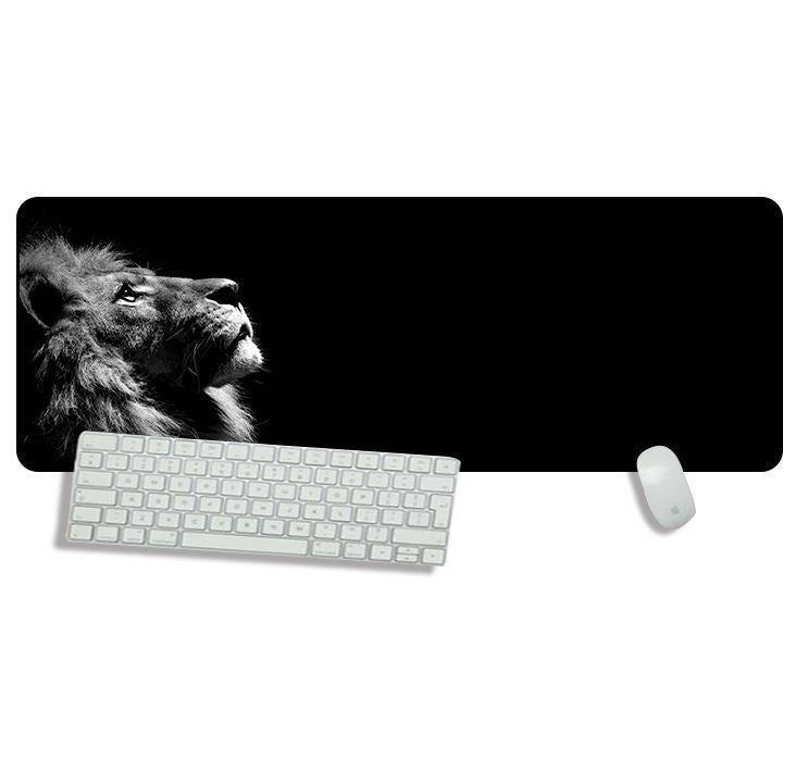 Mouse pad non-slip Cool Lion design