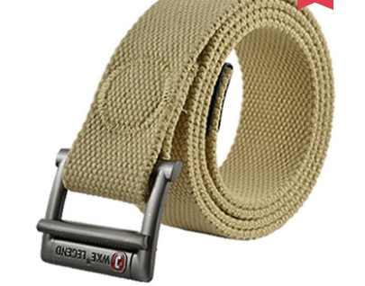 Outdoor leisure canvas belt
