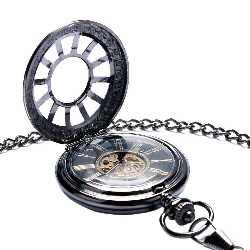 Roman Lite Automatic Pocket Watch