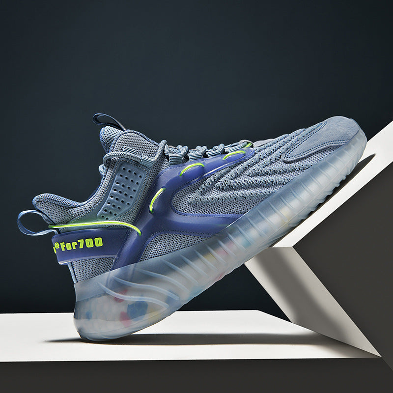 Breathable Mesh Coconut Casual Sports Shoes