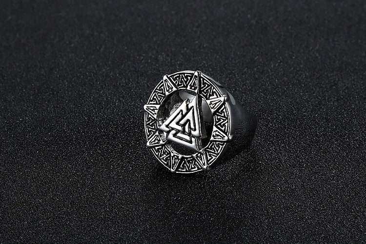 Viking warrior men&#39;s ring
