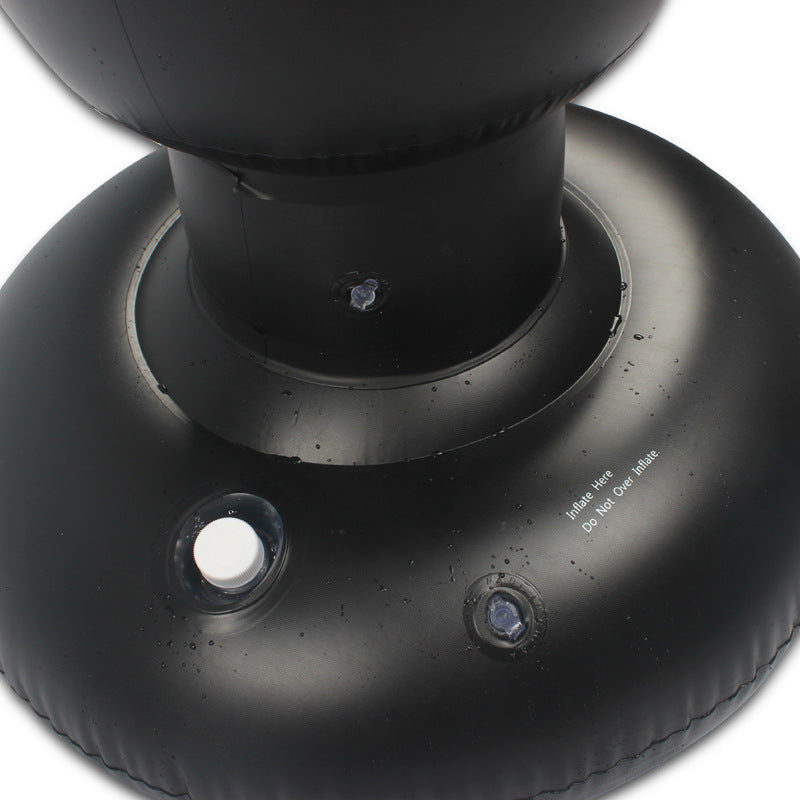 Inflatable boxing column tumbler boxing 1.6 meters to send foot pump