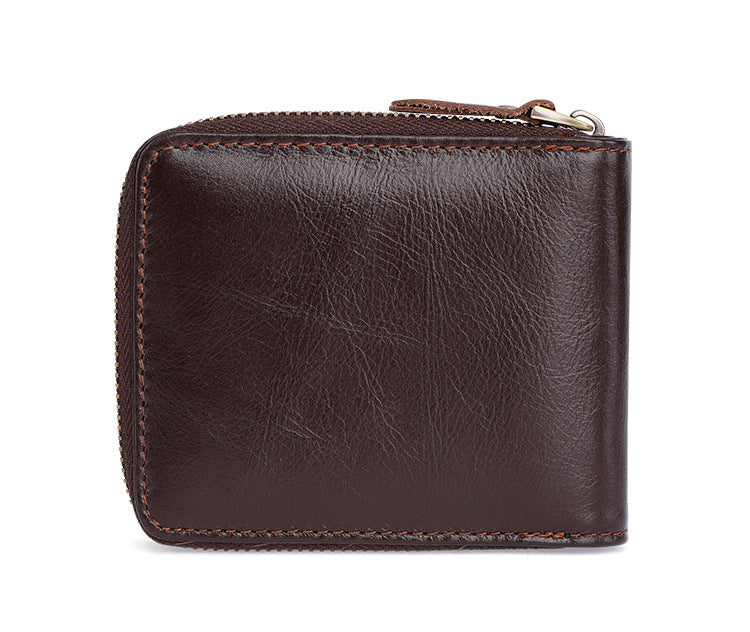 Business vintage leather wallet