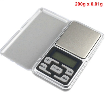 200g x 0.01g Digital Jewelry Scale Pocket Scale Electronic Weighing Scale Mini Libra High Accuracy Weigh Balance