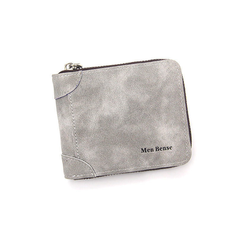 Men&#39;s Simplicity Wallet Fashion Frosted