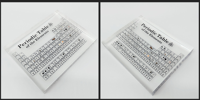 Crystal Periodic Table Ornaments In Kind