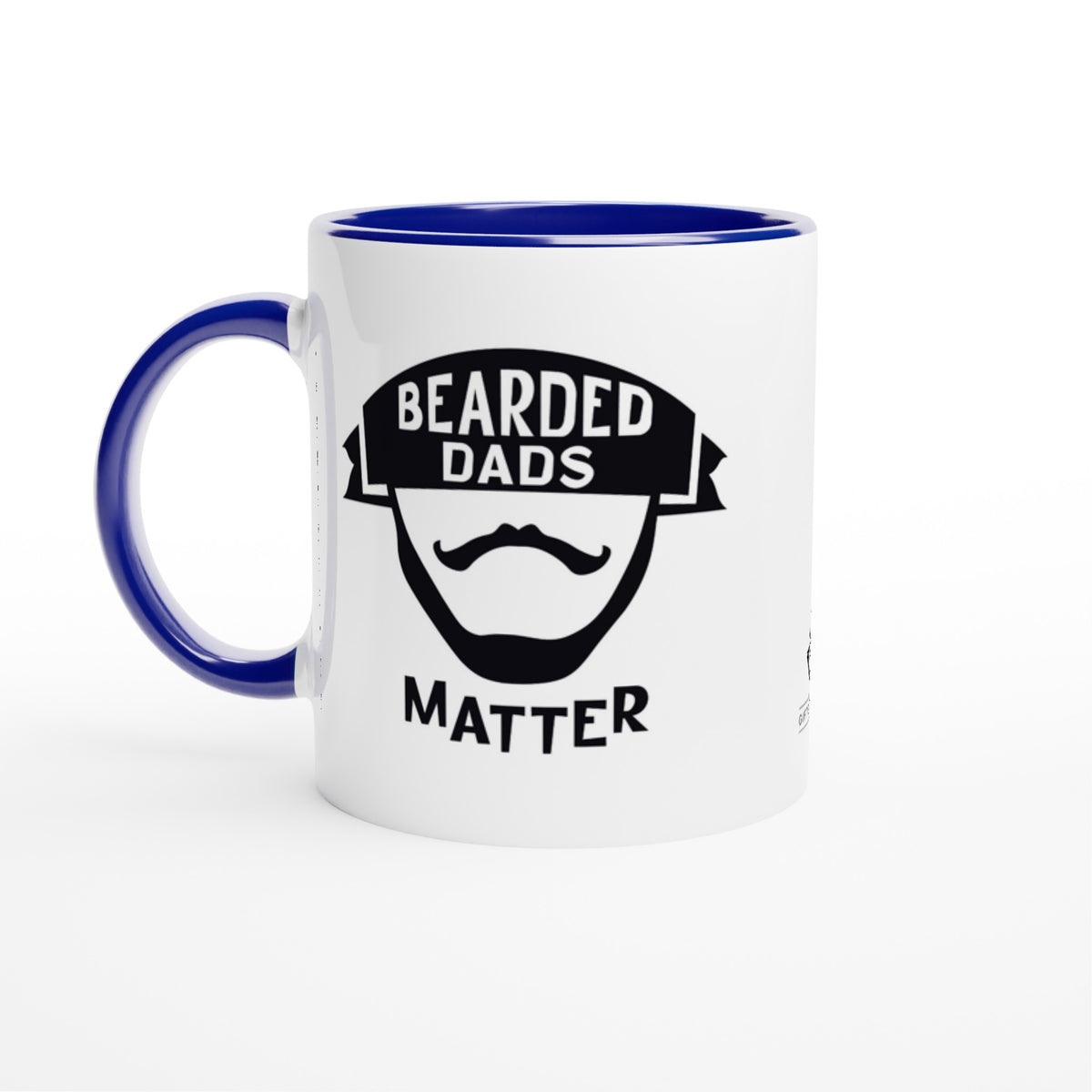 White 11oz Ceramic Mug with Color Inside