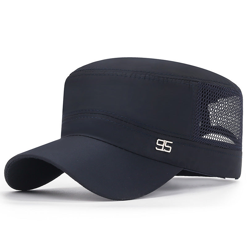 Men&#39;s Casual Breathable Mesh Military Hat