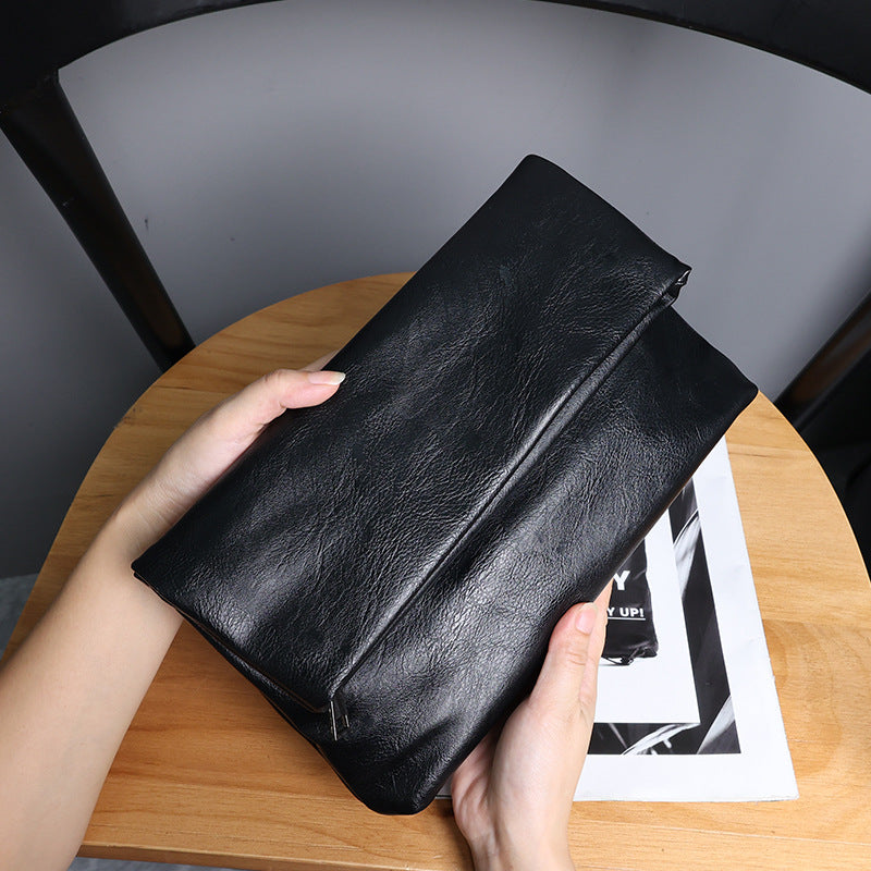 New Fashion Men&#39;s Folding Section Handbag