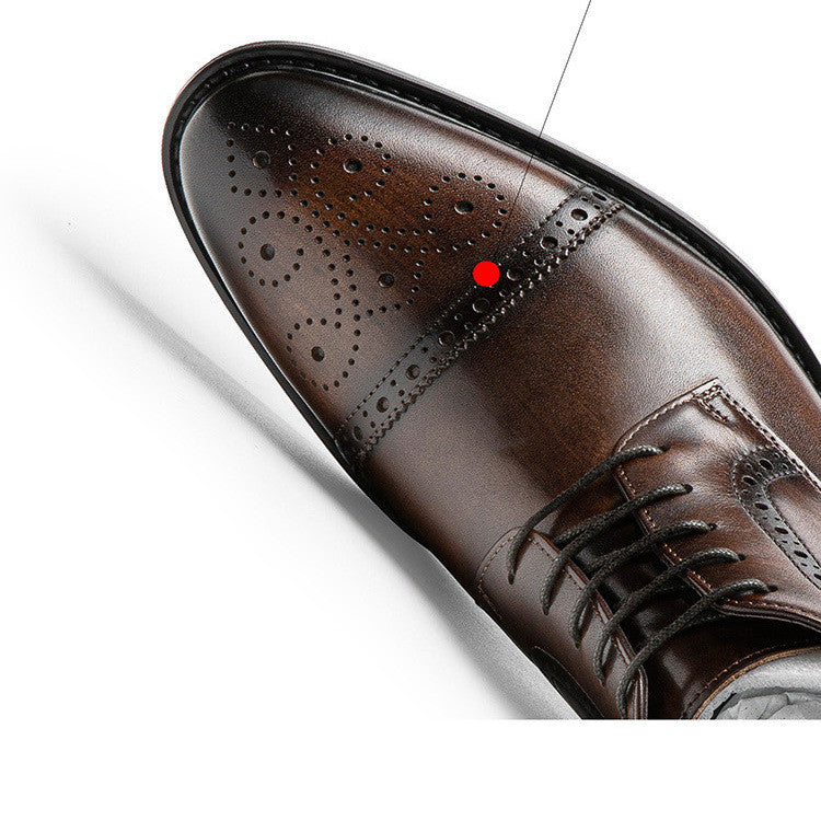 Men&#39;s Business Suit Leather  Boots