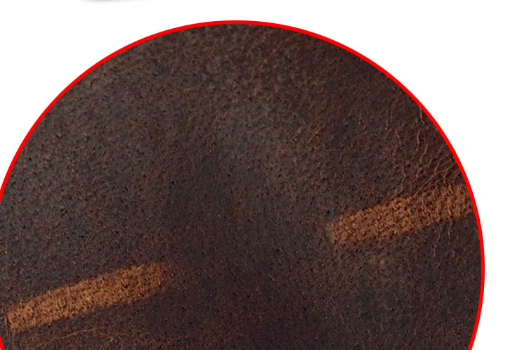 Short Leather Driving Id Card With Pocket Wallet