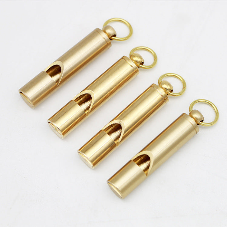 Outdoor Survival Vintage Judge&#39;s Brass Whistle