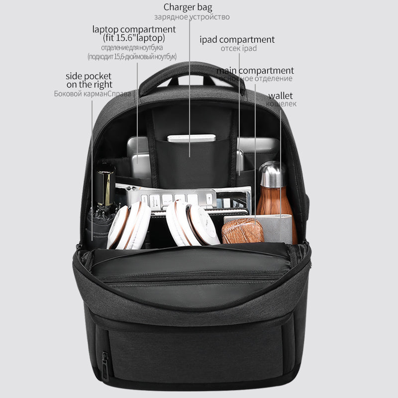 Casual Business Men&#39;s Bag Oxford Outdoor Travel Backpack