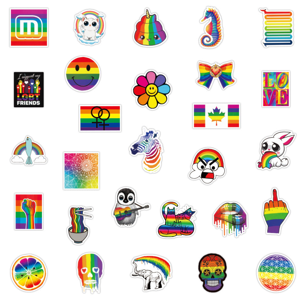 Luggage Notebook Scooter Sticker