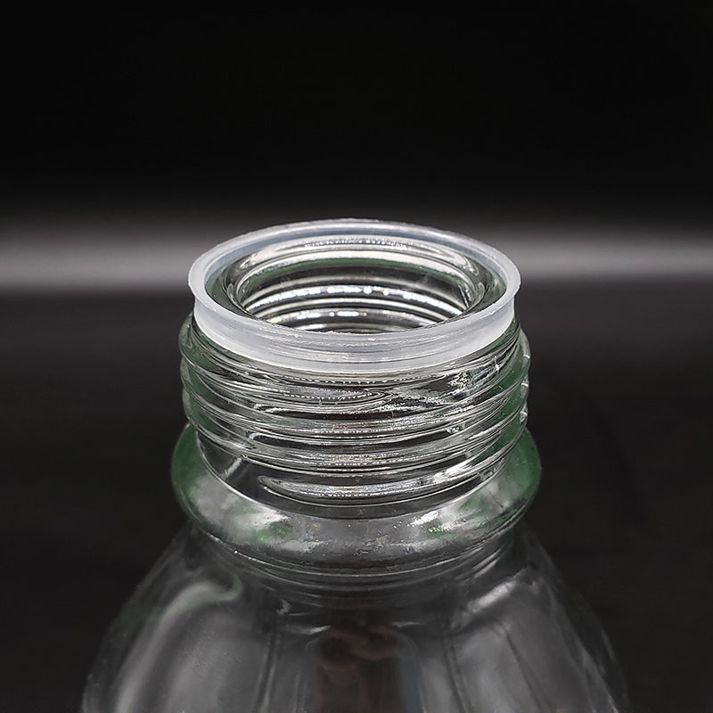 Borosilicate glass screw conical flask