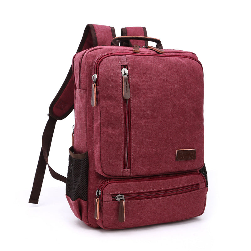 Men&#39;s and women&#39;s retro backpack