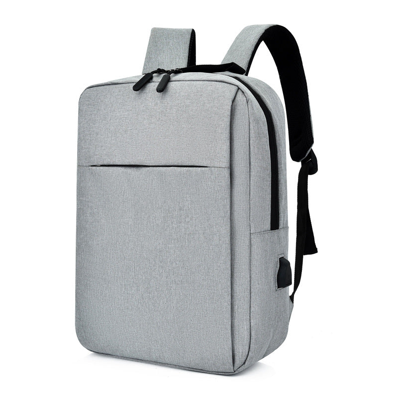 USB Backpack Simple Casual Backpack Female Computer Bag