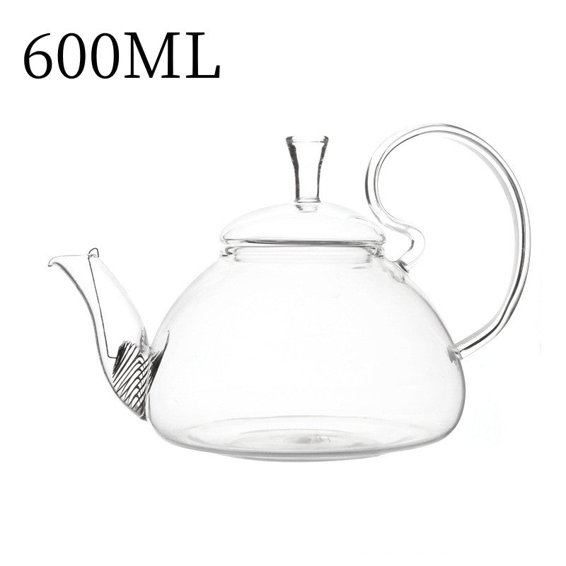 Heat-resistant glass wizard pot