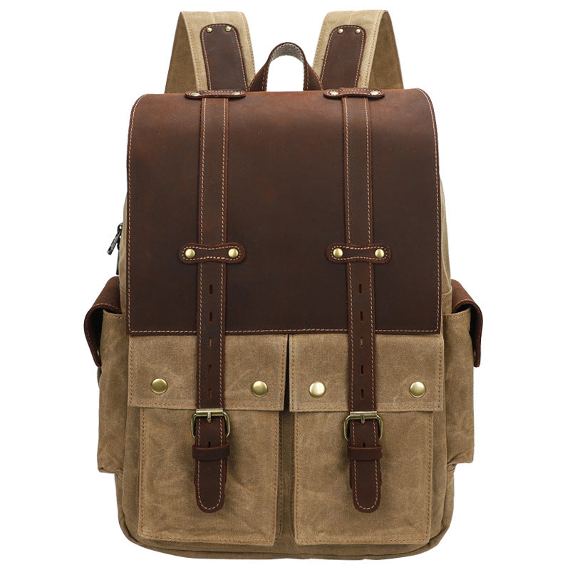 Fashion Retro Men&#39;s Canvas Backpack
