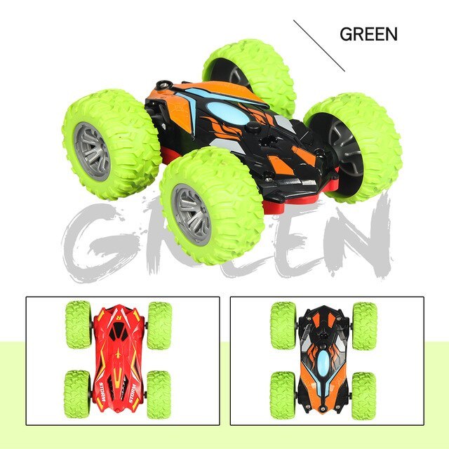 Double Sided 3D Flip Remote Control Car 2.4G 4CH Stunt RC Car Robot RC Car Toy Drift-Buggy Crawler Machine Radio Controlled Car