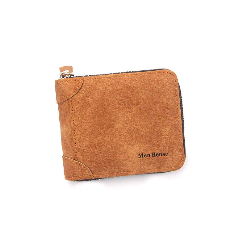 Men&#39;s Simplicity Wallet Fashion Frosted