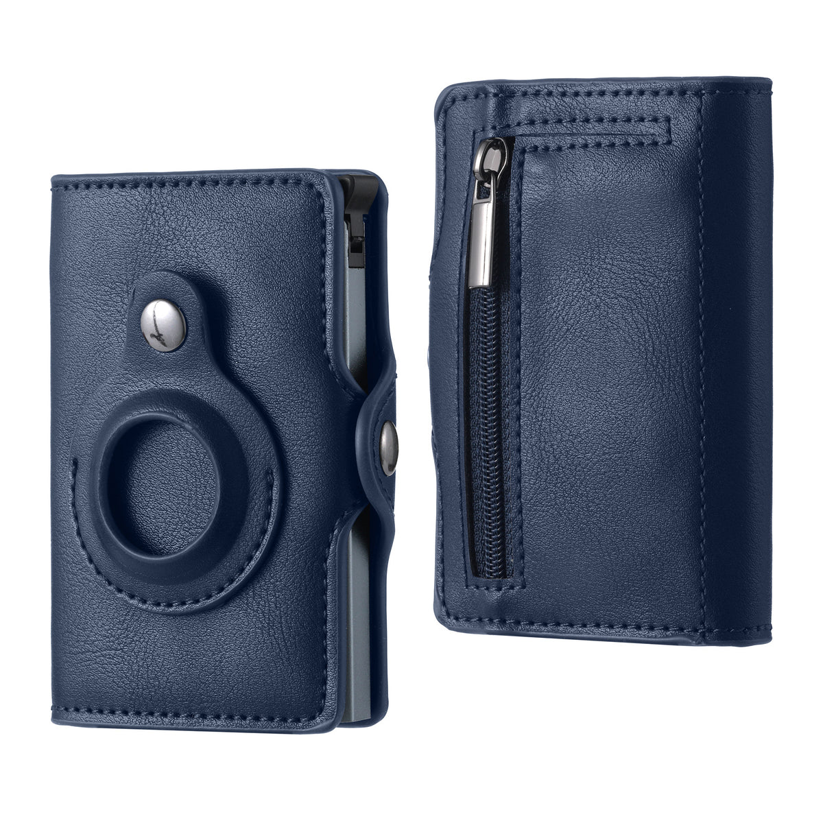 Men&#39;s Wallet Tracker Card Clamp Metal Card Holder