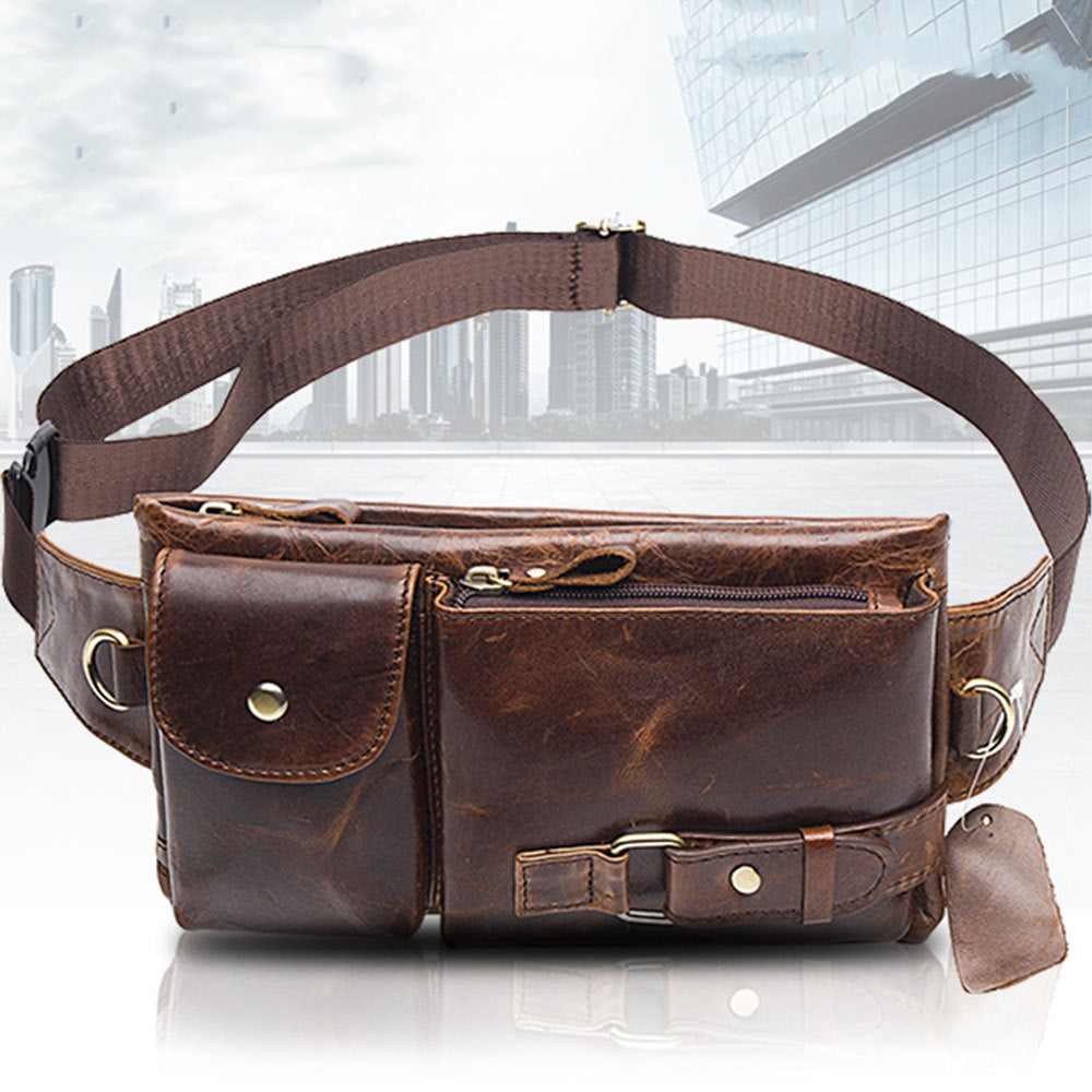 Fashion Men&#39;s Leather Shoulder Bag