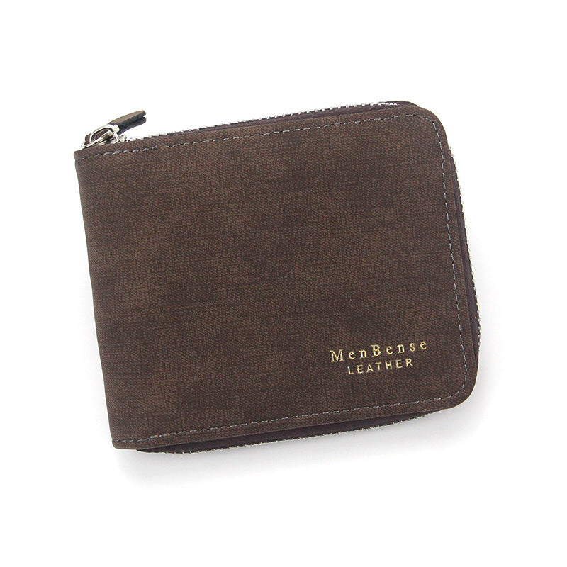 Men&#39;s Simplicity Wallet Fashion Frosted