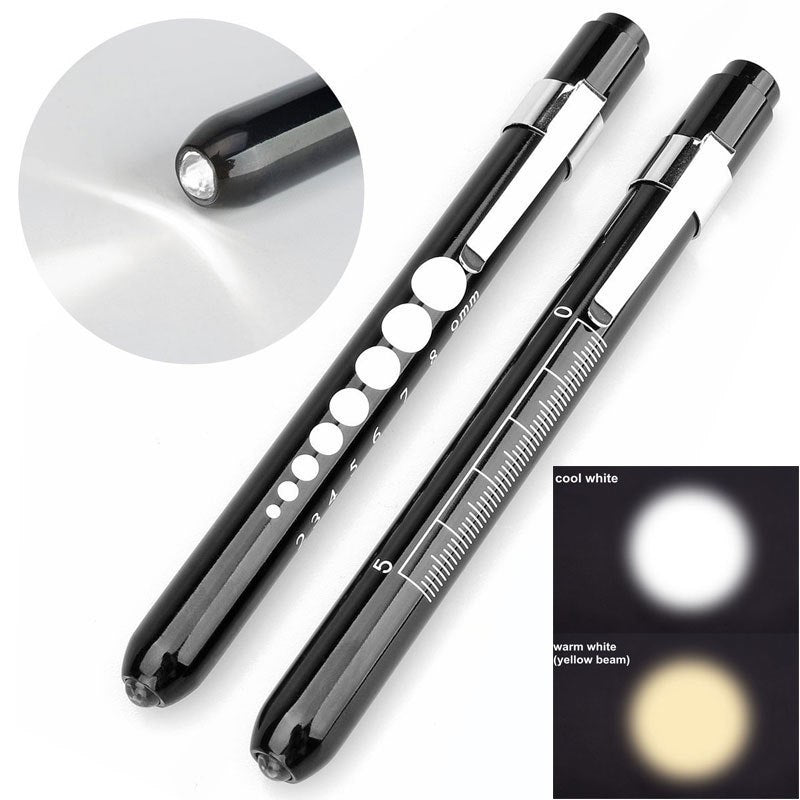 Penlight Color Multi Colors Medical Penlight First Aid LED White or Yellow Pen Light ...