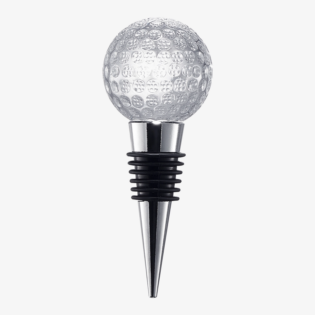 Golf Ball Wine &amp; Champagne Bottle Stopper