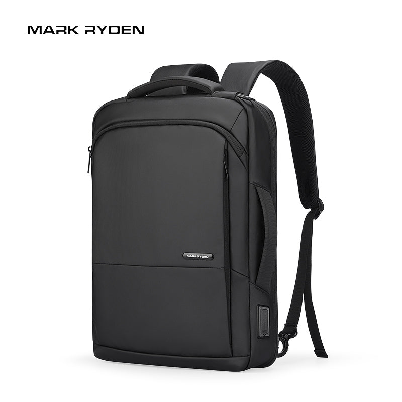 Backpack men&#39;s USB charging computer bag