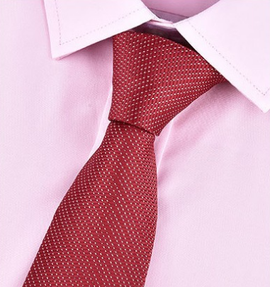 Tie male Married special solid color new   student performance work clothes general red small tie