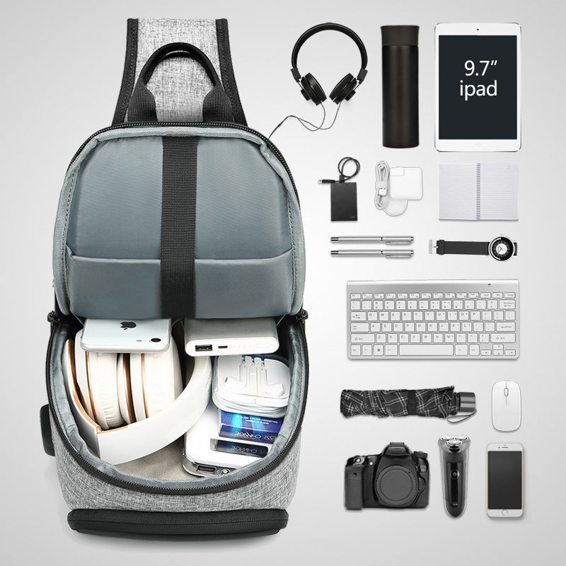 Large-Capacity Korean Fashion Casual Shoulder Bag