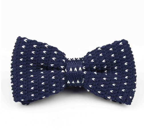 New Style Men Women Knit Bowtie Adjustable Butterfly Double Deck Neckwear Bowties Designer Knitting Dress Knitted Bow Tie