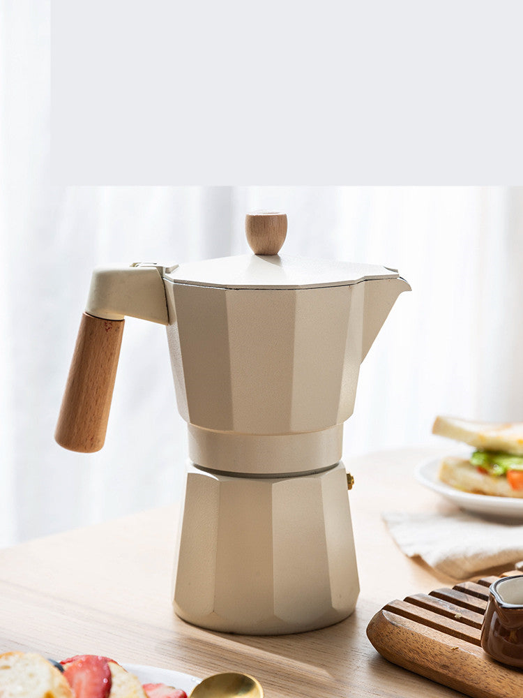 Stainless Steel Pot Of Hand-brewed Coffee