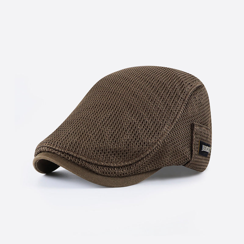 New Style Caps Men&#39;s Mesh Breathable Beret Women&#39;s
