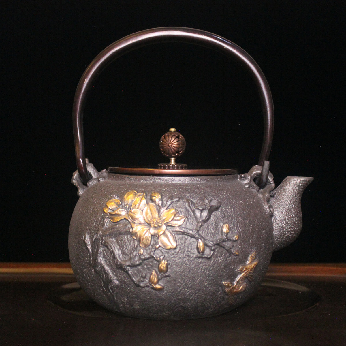Antique tea set kung fu boiling teapot