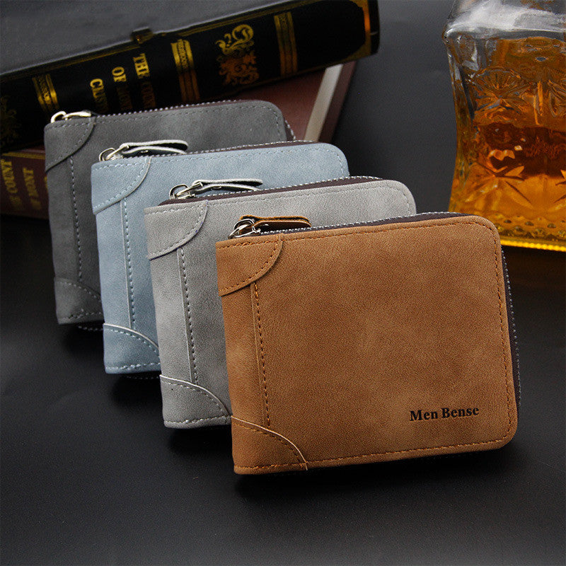 Men&#39;s Simplicity Wallet Fashion Frosted