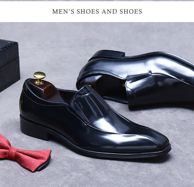 Business Formal Wear Shoes Cowhide Men&#39;s Office Shoes