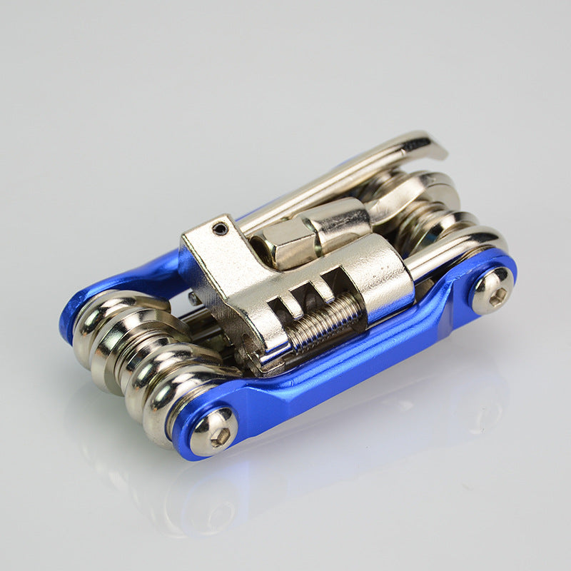 Bicycle Multifunction Tool Kits Multitool Tire Repair Tool Set With Screwdriver Chain Rivet Extractor For Road Bike
